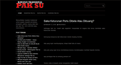 Desktop Screenshot of pakarpengasih.com