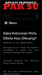 Mobile Screenshot of pakarpengasih.com